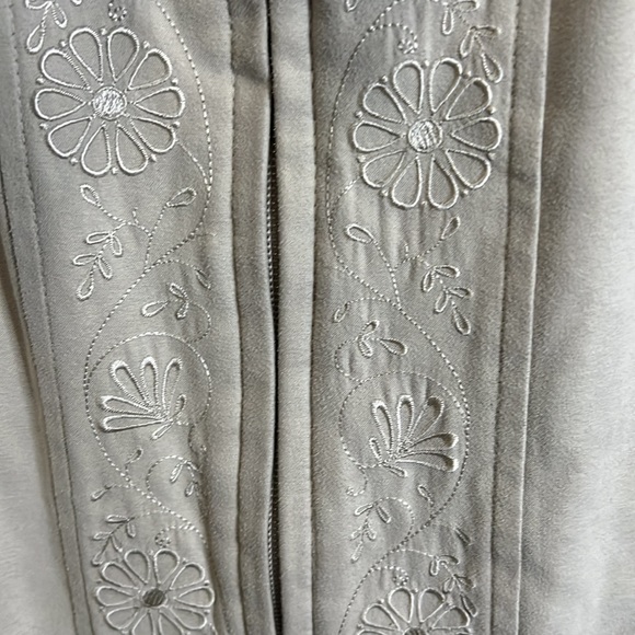 London Fog Cream coat size Large - Picture 2 of 6